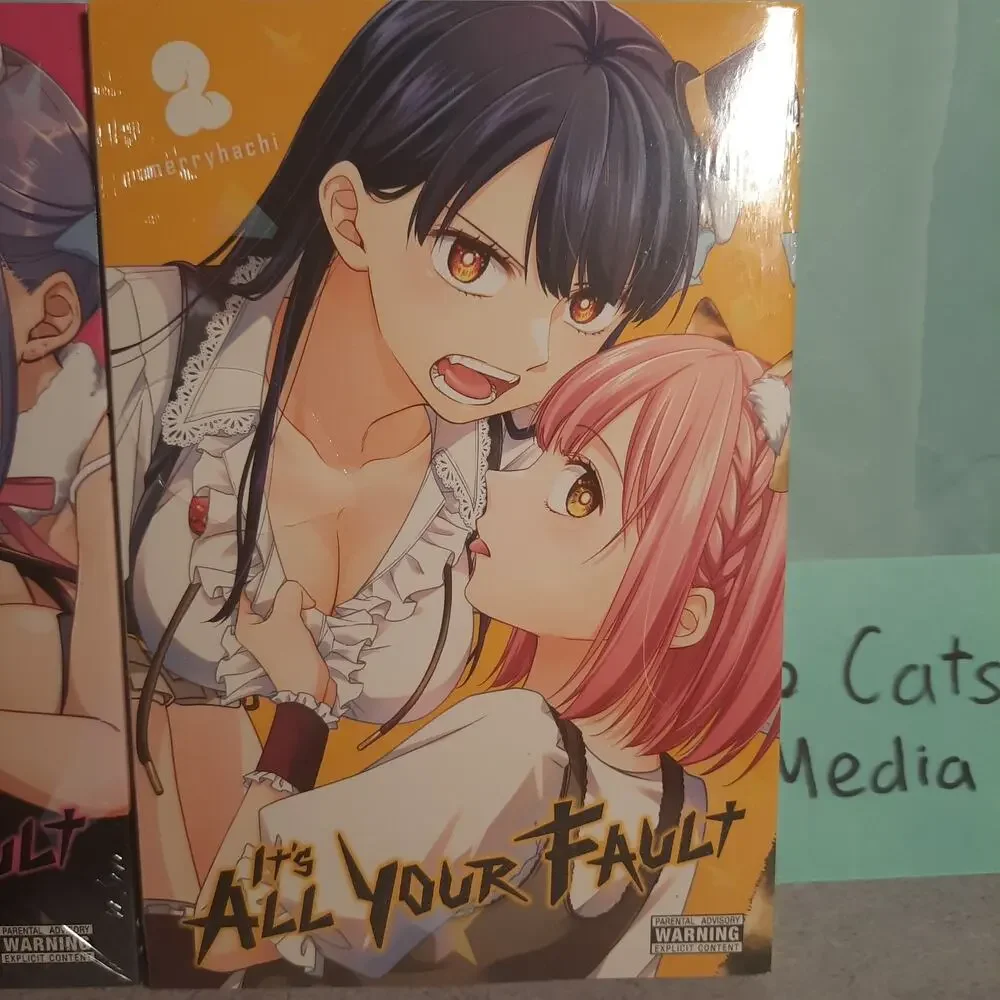 📖 It's All Your Fault Vol. 1-2 Official English Yuri Manga by merryhachi